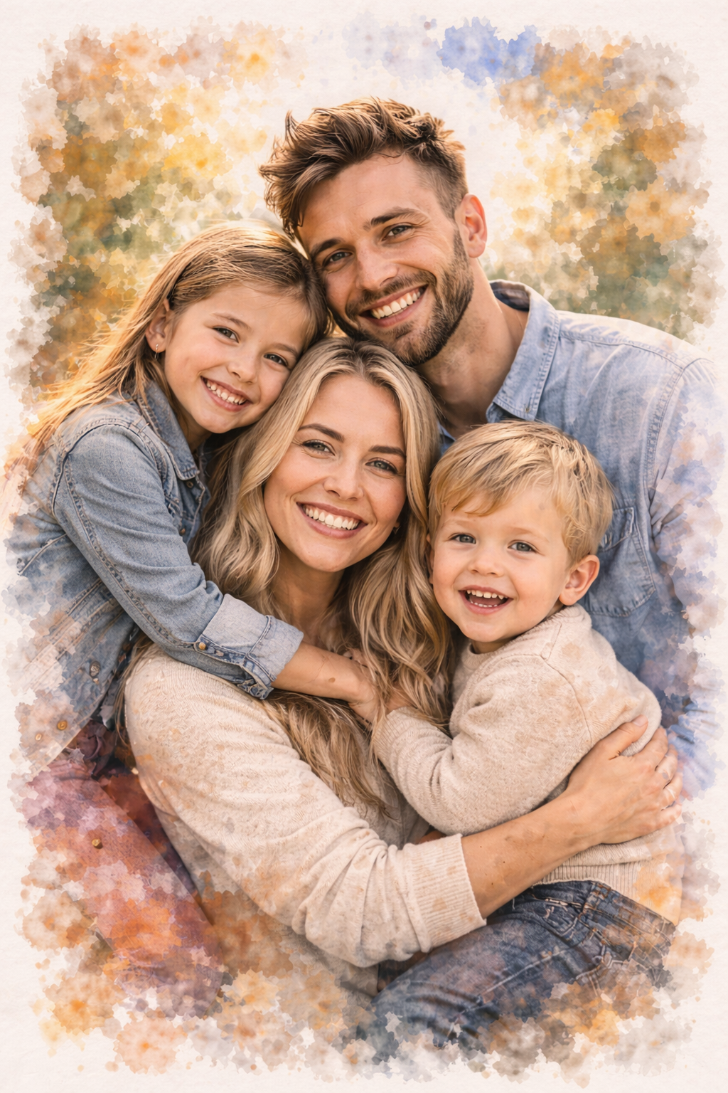 Custom Watercolour Portraits