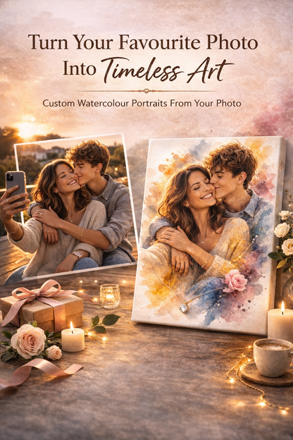 Custom Watercolour Portraits