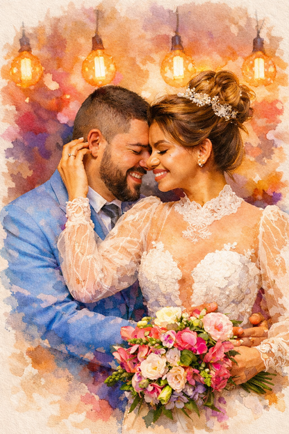Custom Watercolour Portraits