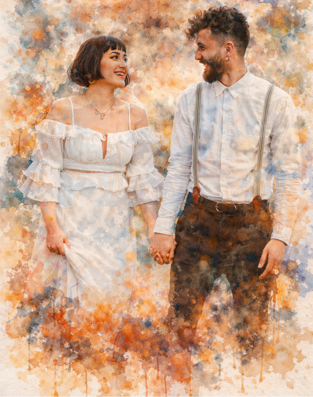 Custom Watercolour Portraits