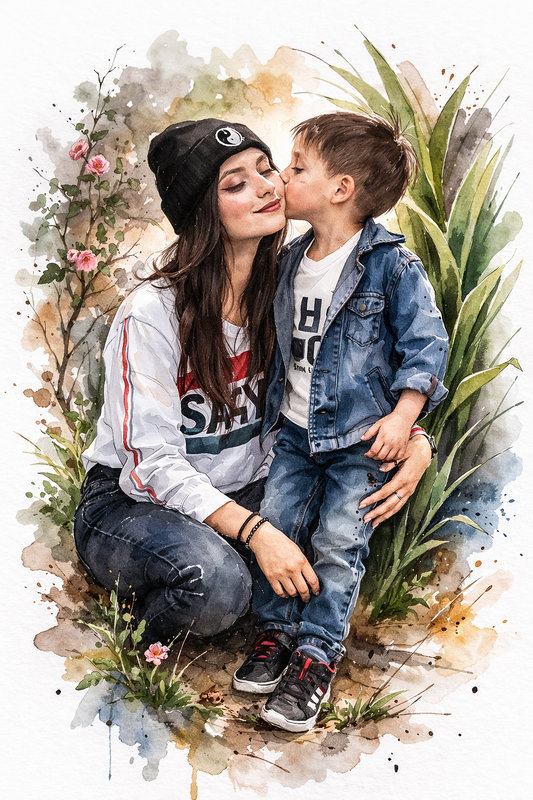 Custom Watercolour Portraits